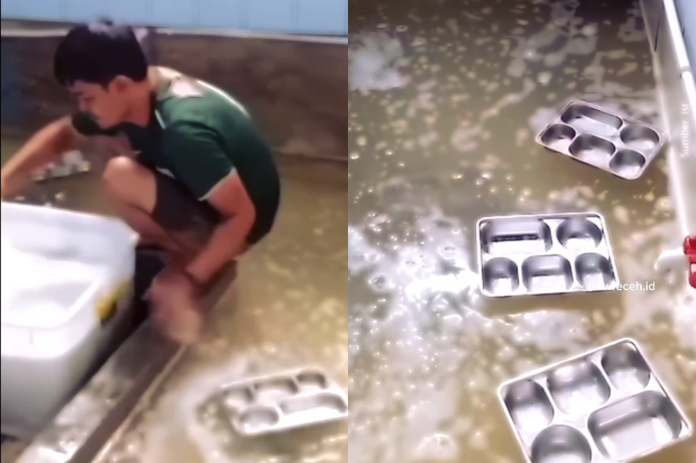 Viral Ompreng MBG Dicuci Pakai Air Kotor, Dapur SPPG di Citatah Bandung Barat Ditutup Sementara